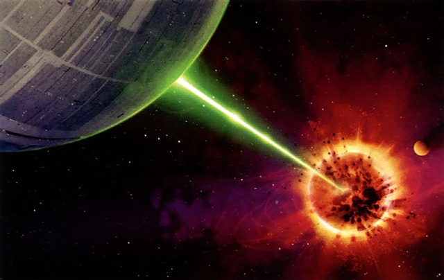 Chỉ mong các nền văn minh láng giềng sẽ không liên tưởng đến vũ khí hủy diệt trong bộ phim Star Wars.