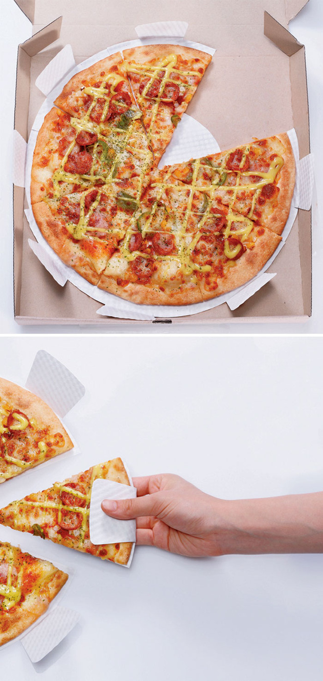 Dù có vẻ tiện lợi, nhưng người hâm mộ pizza chân chính sẽ không thích loại bao bì này